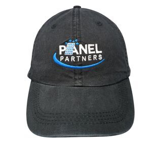 Panel Partners Slideback Hat Black One Size Embroidered Alternative